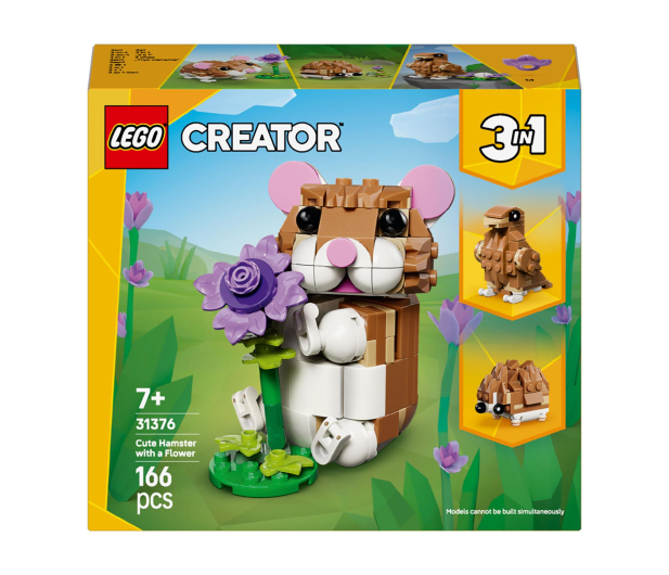 LEGO CREATOR 31376 Uroczy chomik z kwiatkiem - 1473425 - zdjęcie